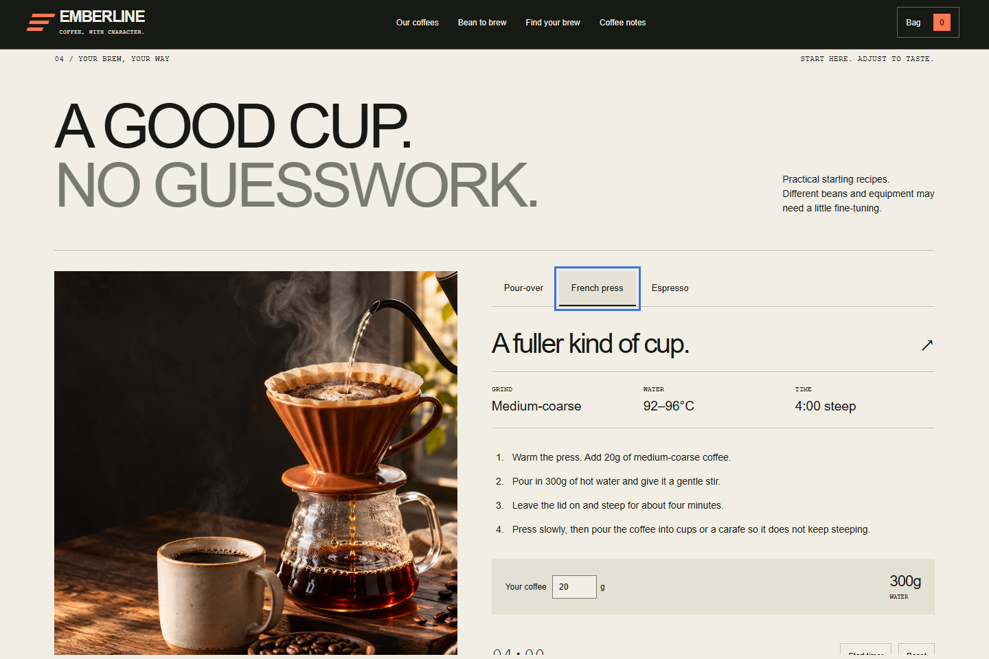 Make a better cup