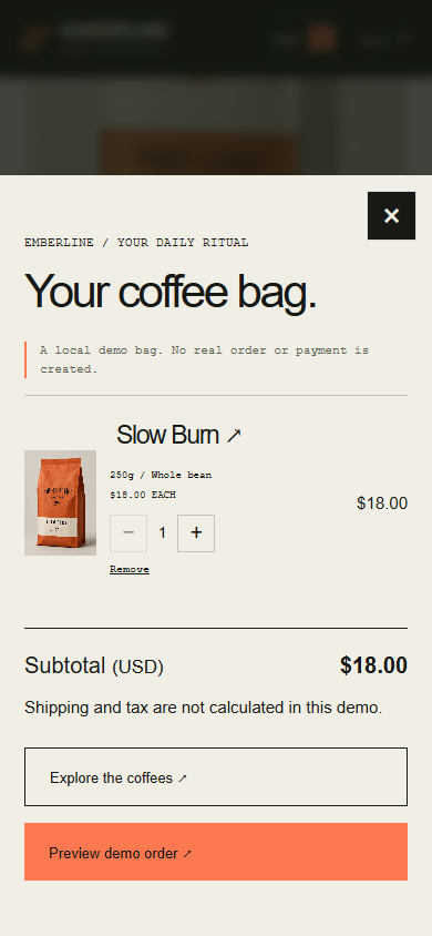 Mobile shopping bag
